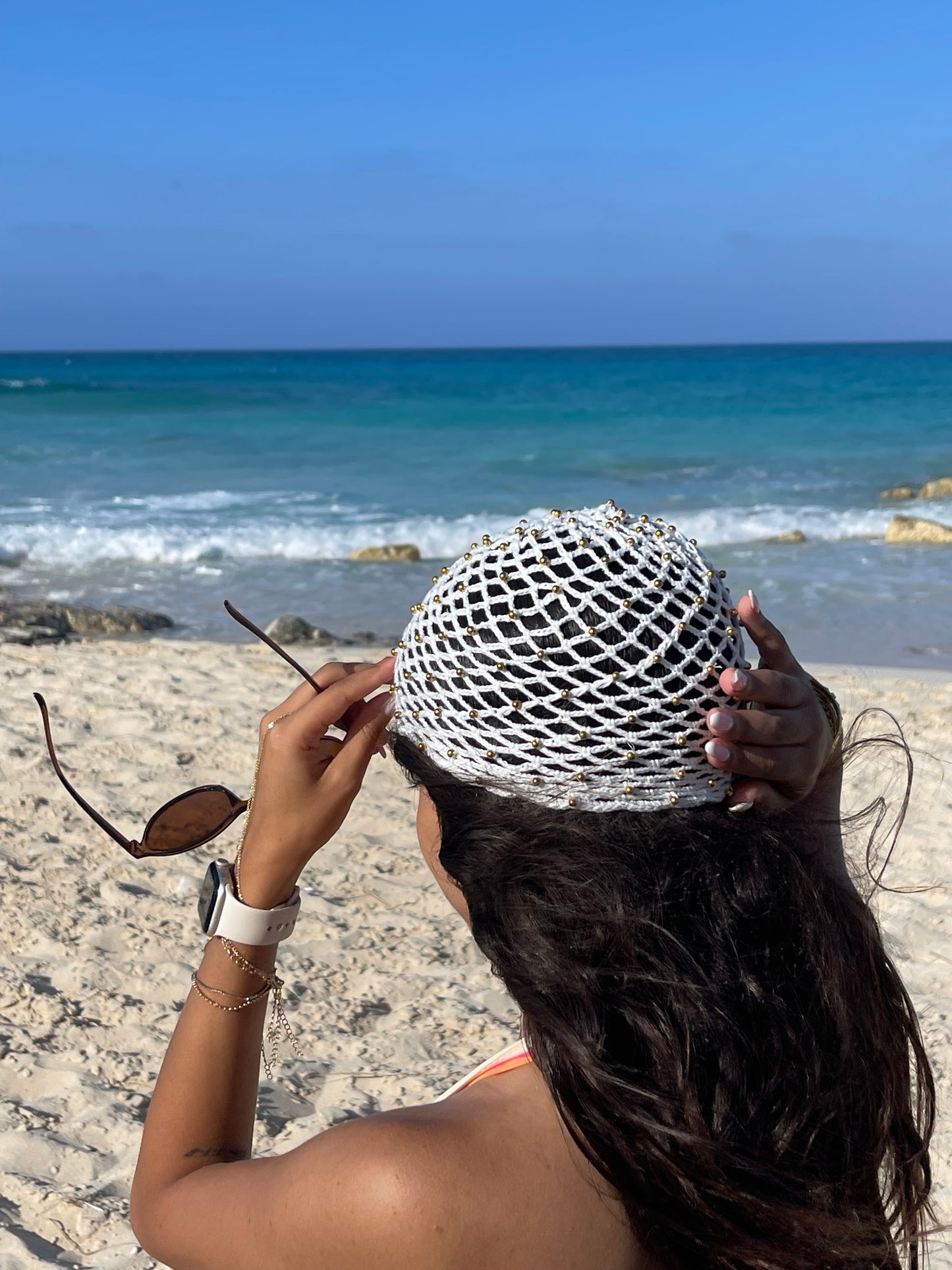 Pearly hat