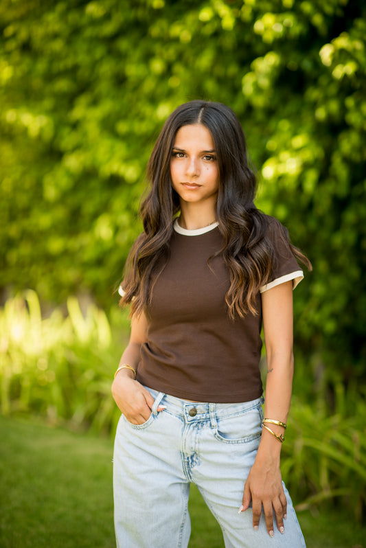 Brownie baby tee